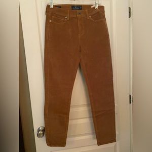 Lucky Brand skinny brown cords
